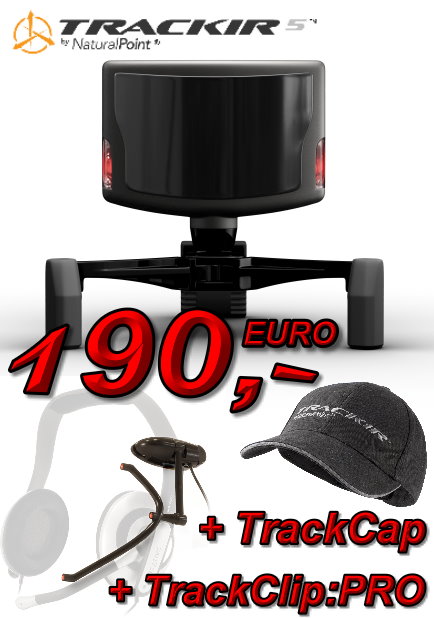 TrackIR5+TrackClip:PRO+Cap