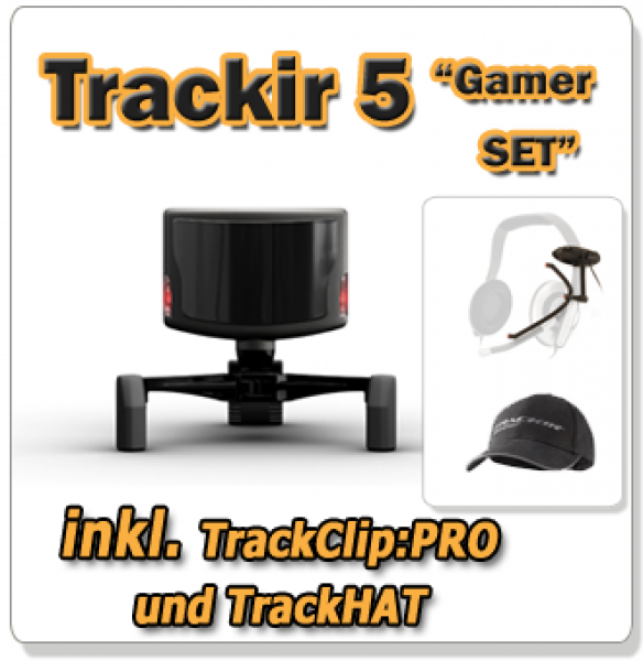 Trackir 5 Set gamer complet avec trackclip professionnel : : Jeux  vidéo