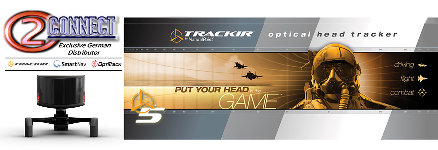 TrackIR :: Premium head tracking Shop für pc-games :: Trackir 5 und Trackir  4:PRO - Trackir 5 - Unser BESTER Headtracker